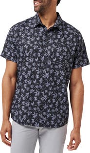 TravisMathew Coastal Trip Short Sleeve Button-Up Shirt