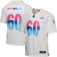 Nike Youth Nike  White Super Bowl LX Game Jersey