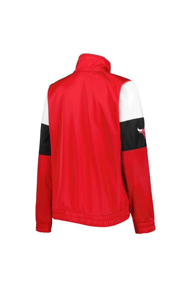 G-III 4HER BY CARL BANKS Women's G-III 4Her by Carl Banks Red Chicago Bulls Change Up Full-Zip Track Jacket, Alternate, color, Red