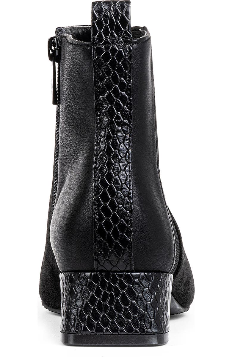 Donald Pliner Square Toe Boot, Alternate, color, Black