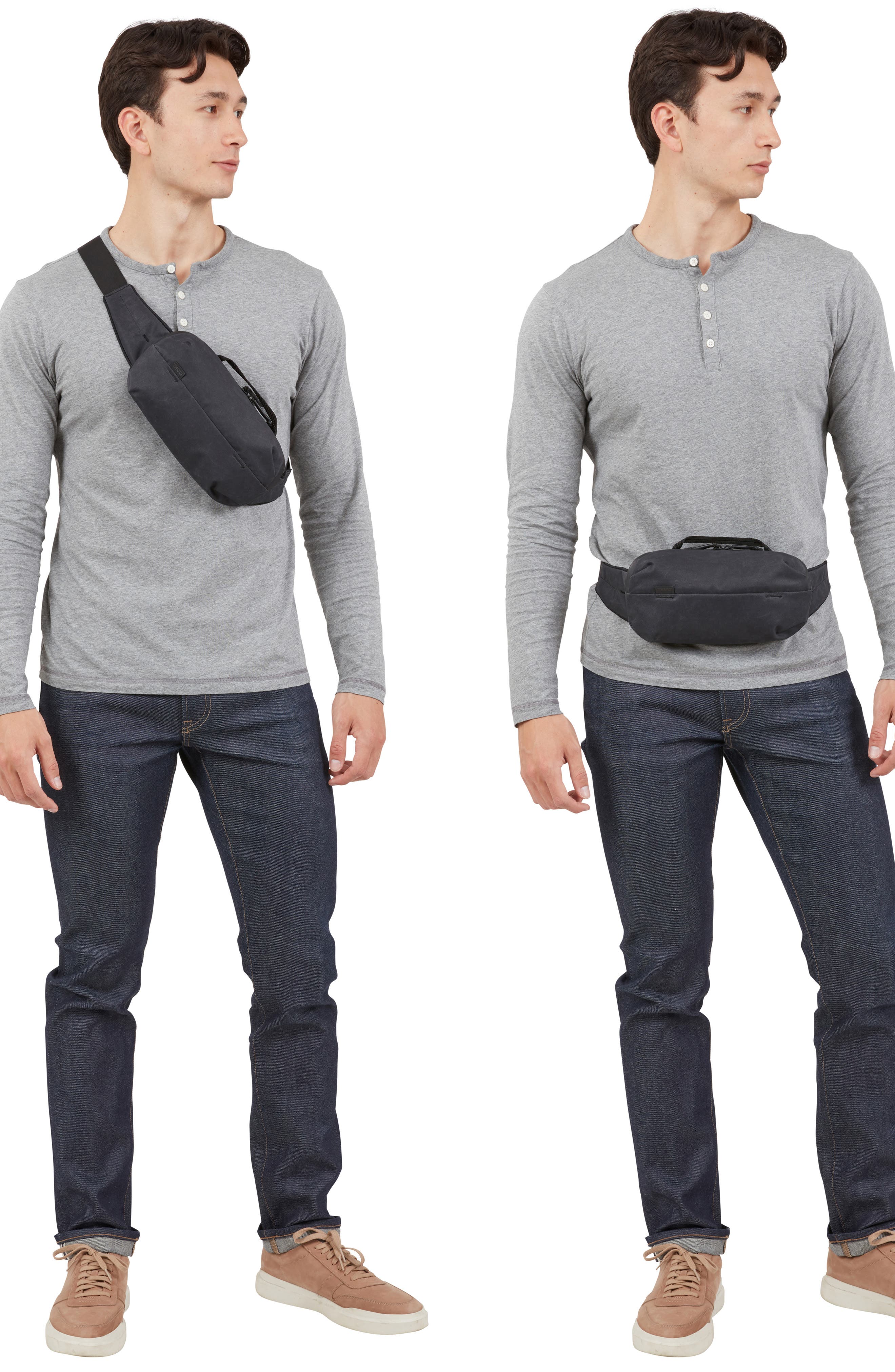 Thule Aion Sling Belt Bag, Alternate, color, Black
