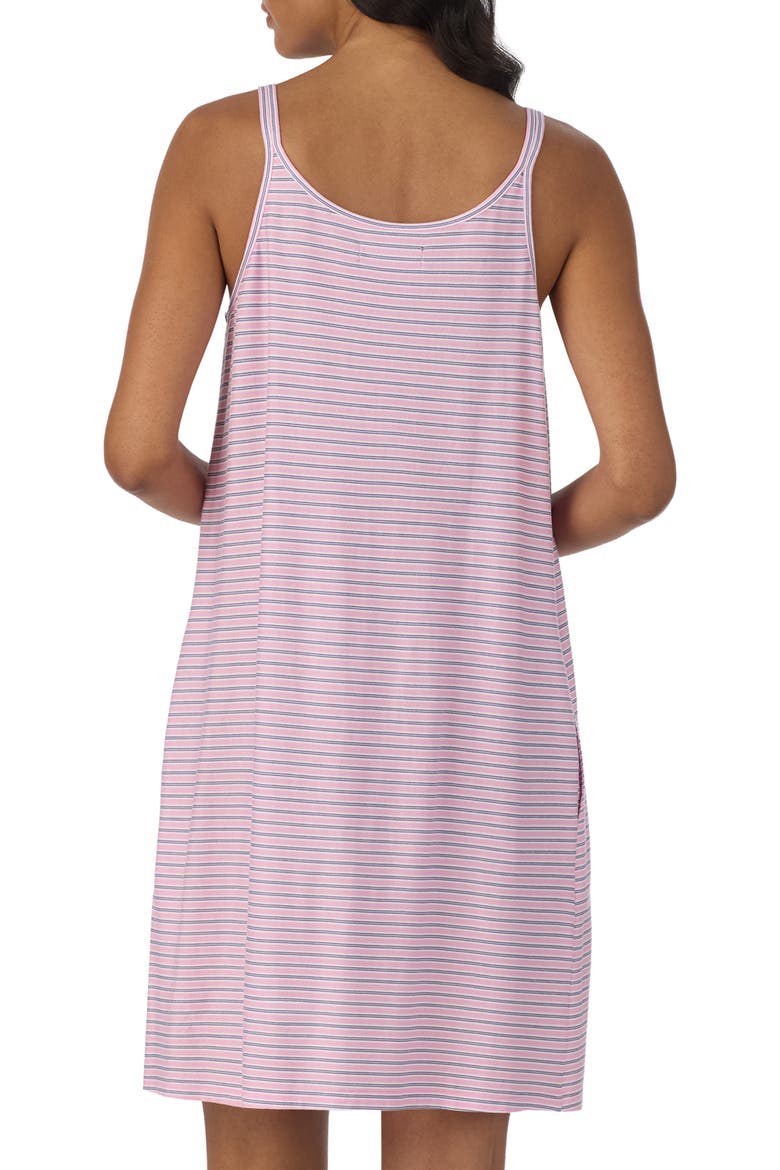 Double Strap Nightgown, Alternate, color, PINK PRINT