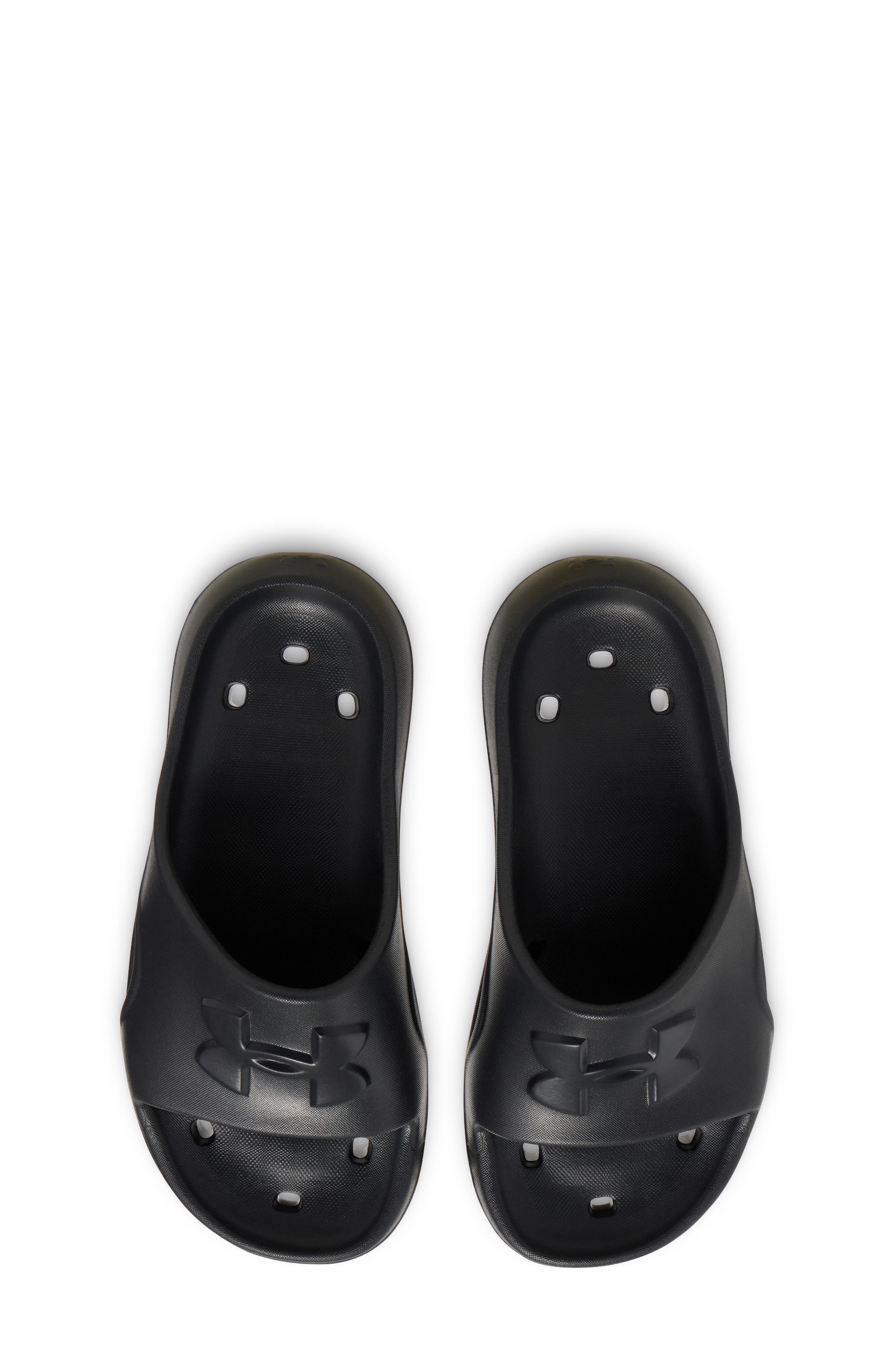 Under Armour Kids' Locker Slide Sandal, Alternate, color, Black