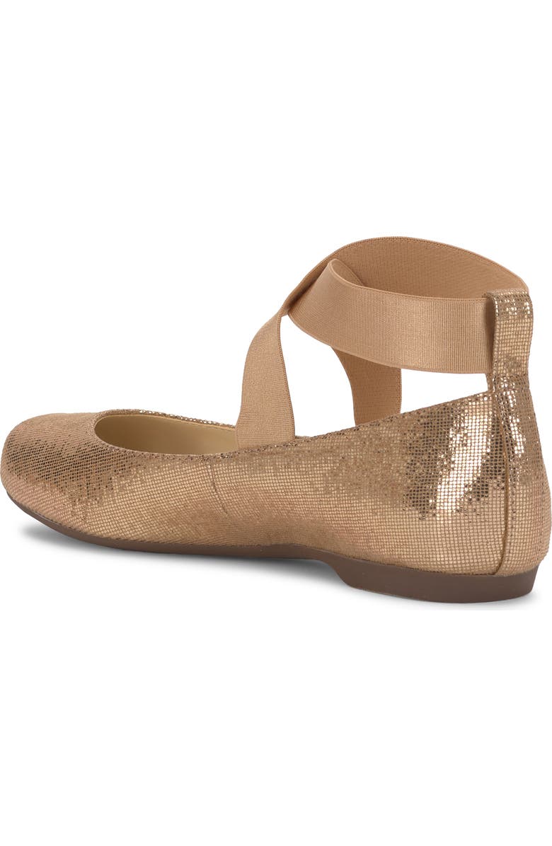 Jessica Simpson 'Mandalaye' Leather Flat, Alternate, color, Copper