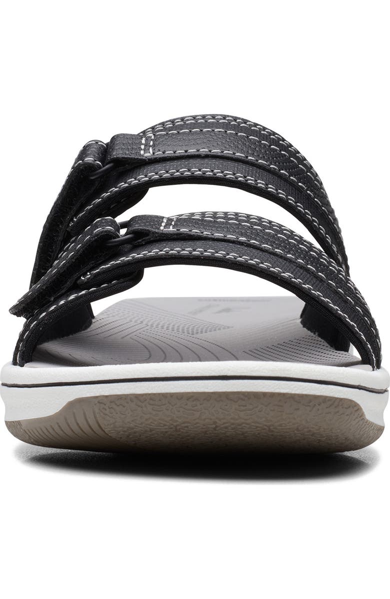 Clarks<sup>®</sup> Breeze Piper Slide Sandal, Alternate, color, Black