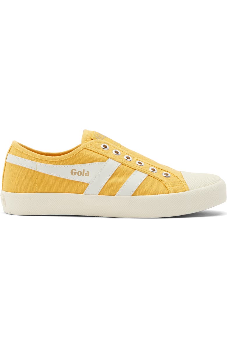 Gola Coaster Slip-On Sneaker, Alternate, color, Sun/ Off White