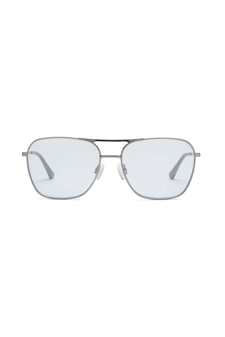 Hooper | Reading Glasses, Alternate, color, Polished Gunmental Blue