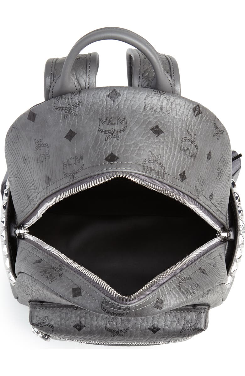 MCM Small Stark Side Stud Backpack, Alternate, color,