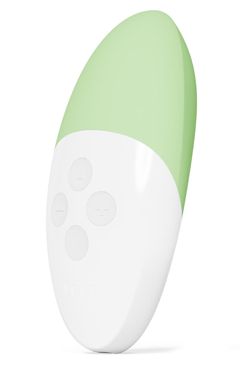 SIRI 3 Sound Activated Vibrator, Main, color, PISTACHIO GREEN