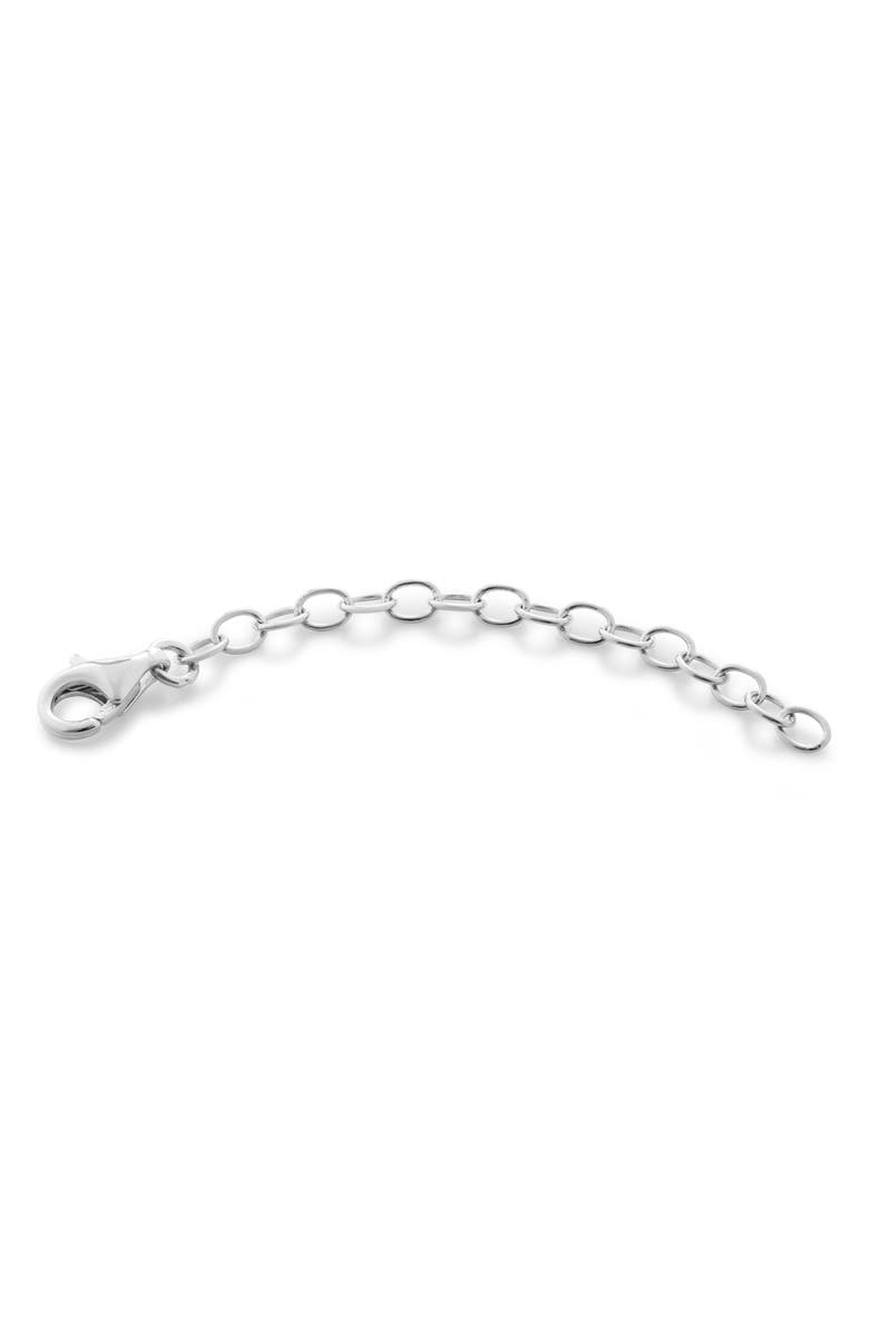 Monica Vinader Chain Extender, Main, color, Silver