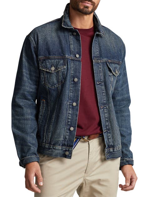 Big & Tall Denim Icon Trucker Jacket