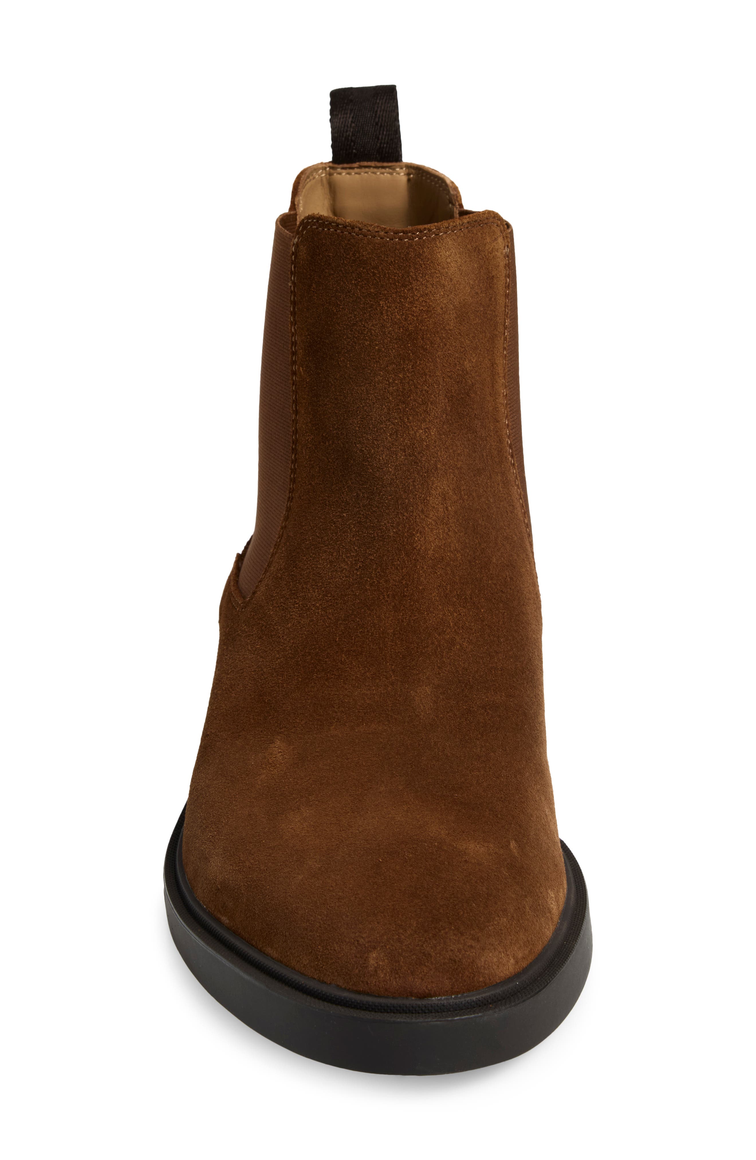 Calev Chelsea Boot, Alternate, color, MEDIUM BROWN
