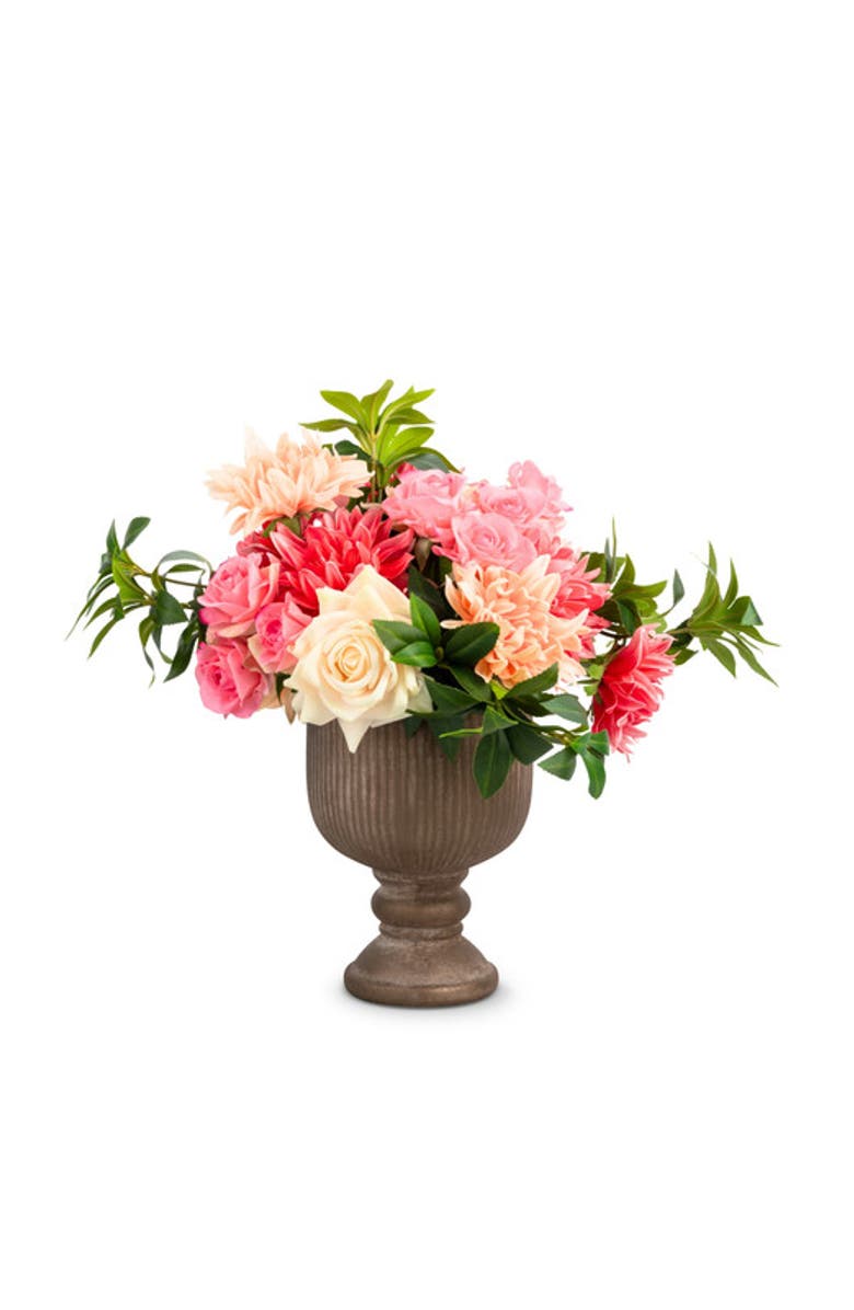 CocoBella Arabella RealTouch Botanical Centerpiece, Main, color, Pink