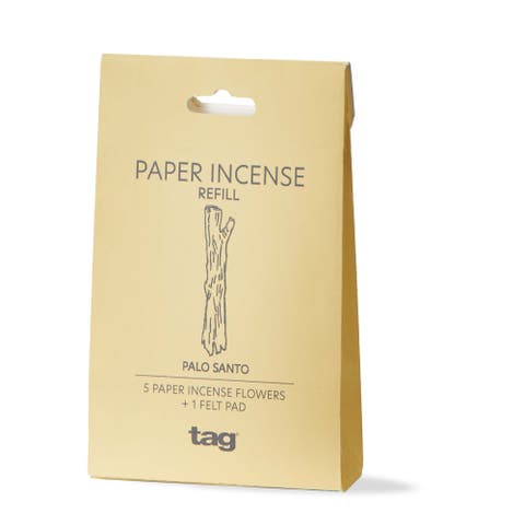 Palo Santo Paper Incense Refills Ivory Home Fragrance S/5