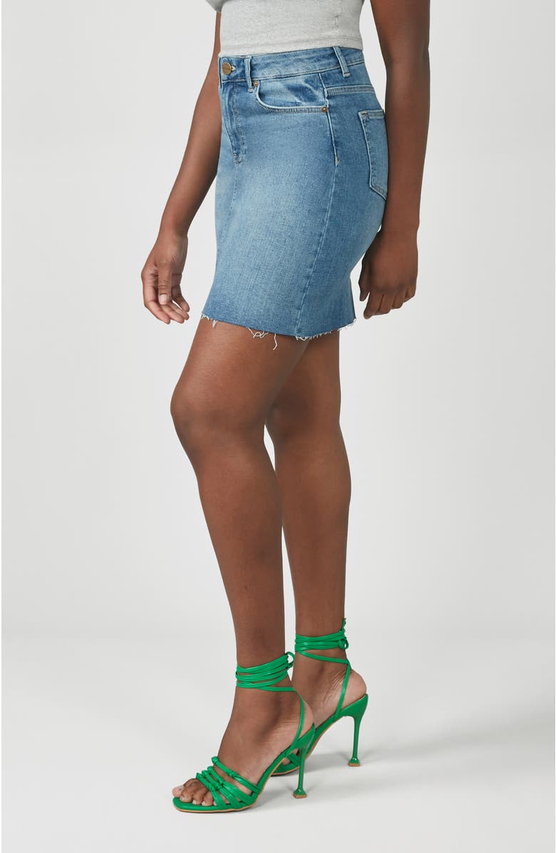 Lola Jeans Maddy High Rise Mini Skirt, Alternate, color,
