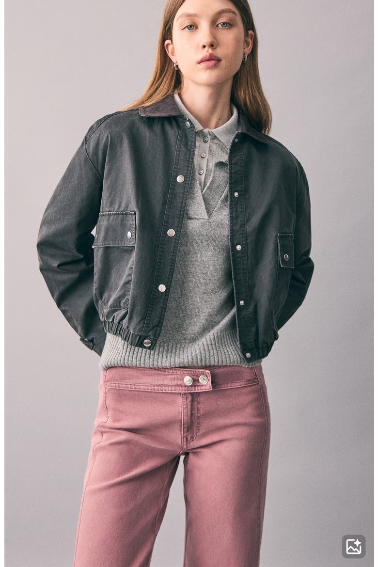 Belted Low Rise Straight Leg Jeans, Alternate, color, PINK