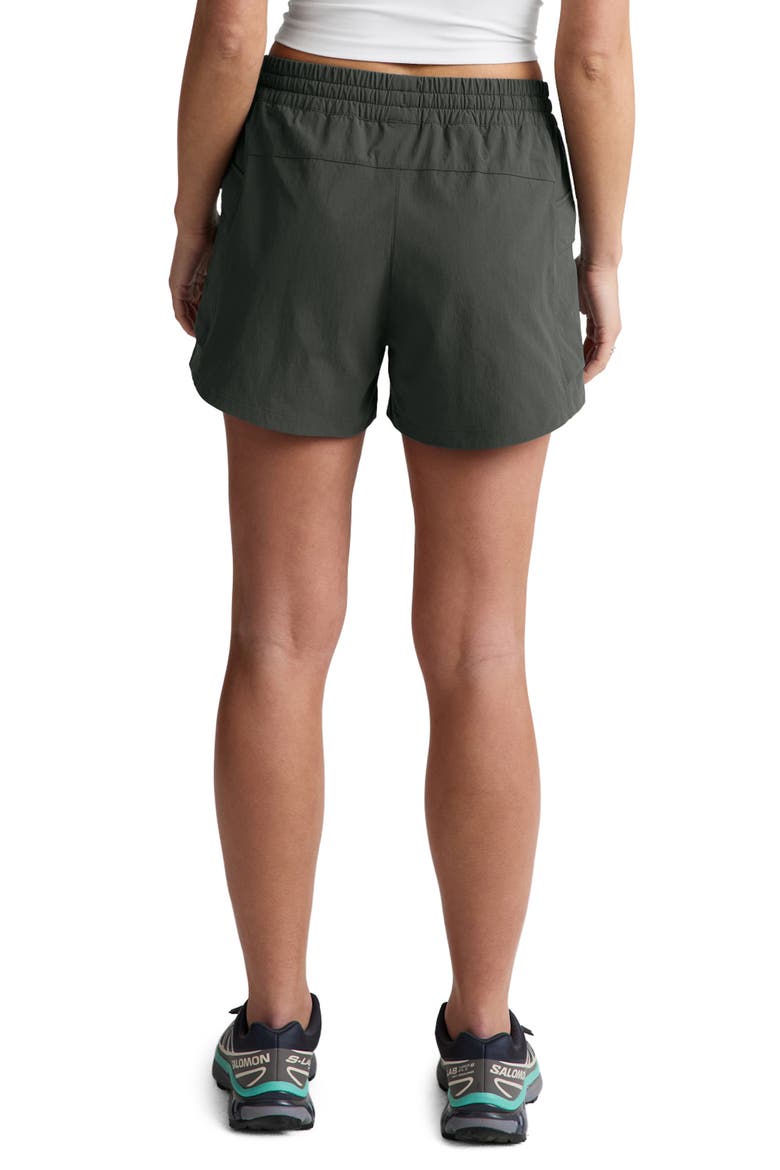 Peak 3-Inch Cargo Shorts, Alternate, color, SLATE GREEN