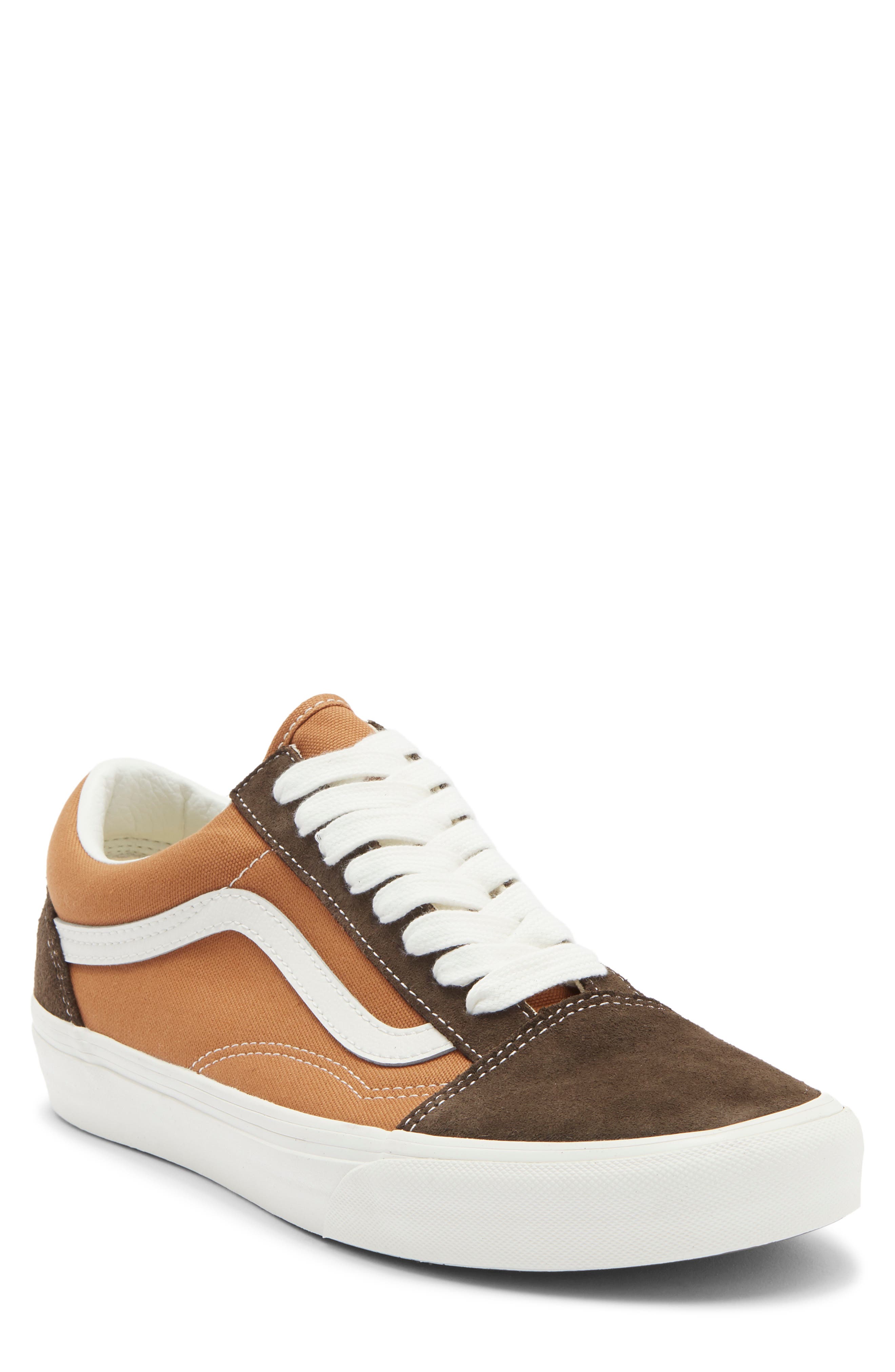 Old Skool Two-Tone Sneaker, Main, color, BROWN/BROWN
