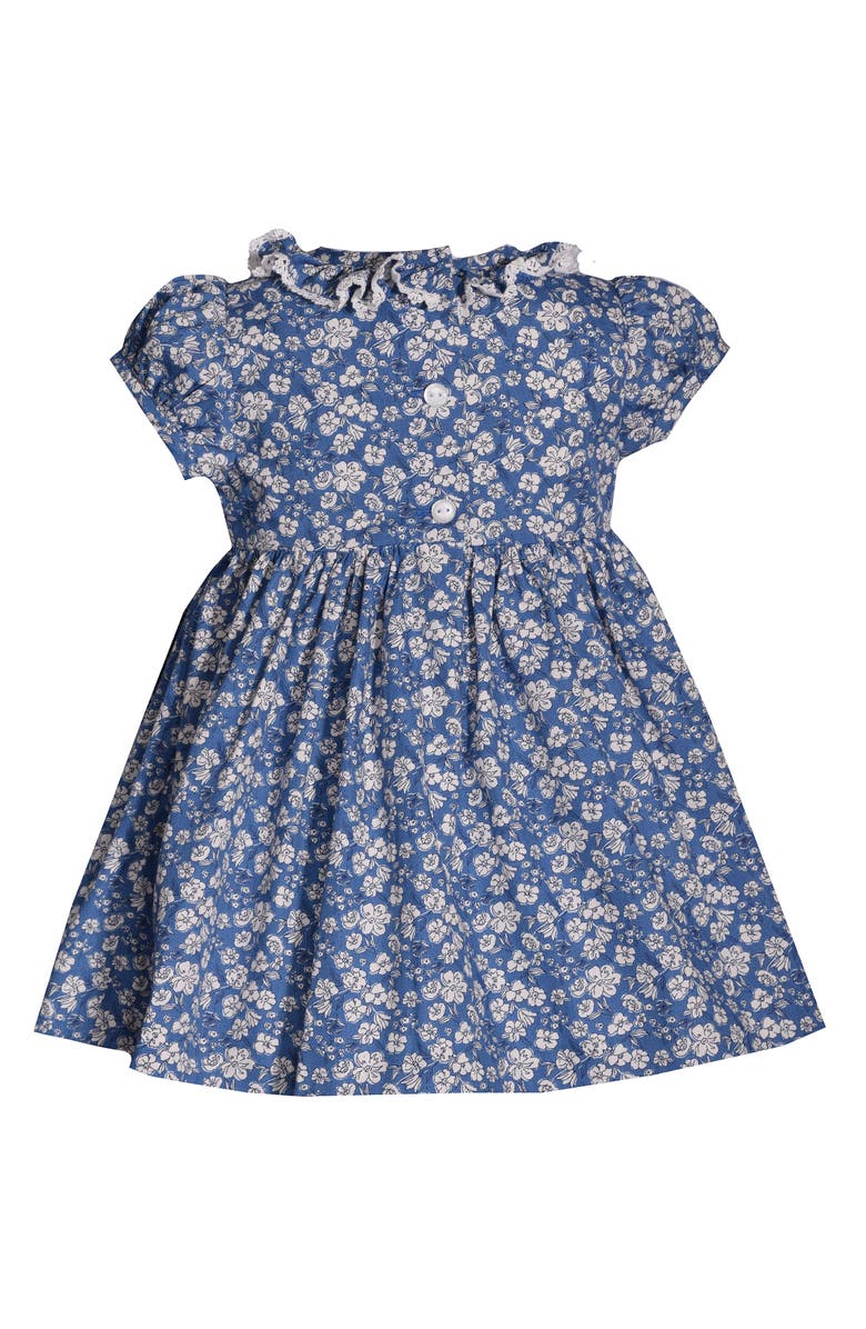 Iris & Ivy Kids' Smocked Toile Print Cotton Dress, Alternate, color, 