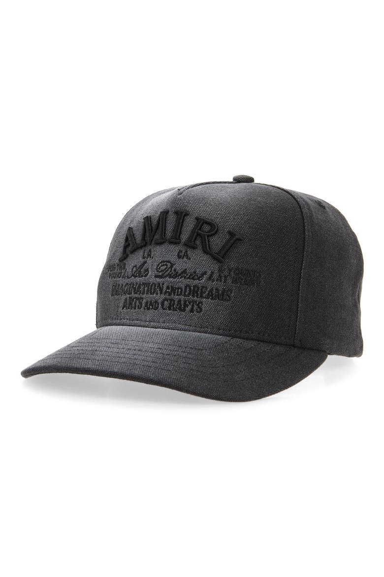 Arts District Snapback Baseball Cap, Main, color, BLACK
