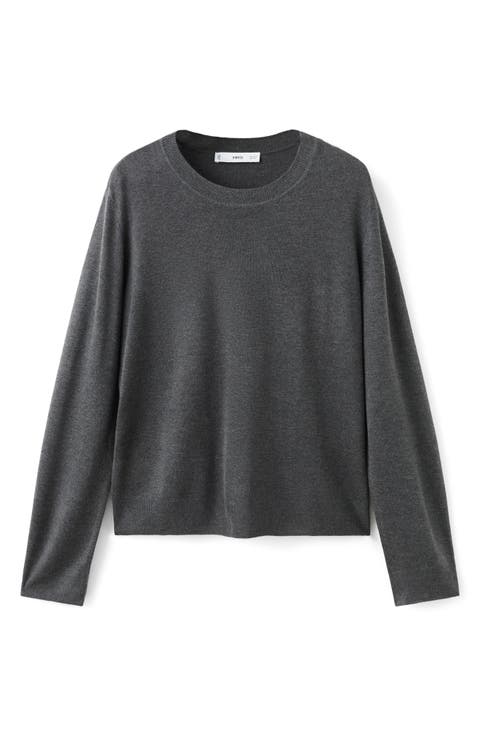 Fine Knit Crewneck Sweater (Regular 
Plus)