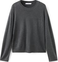 MANGO Fine Knit Crewneck Sweater