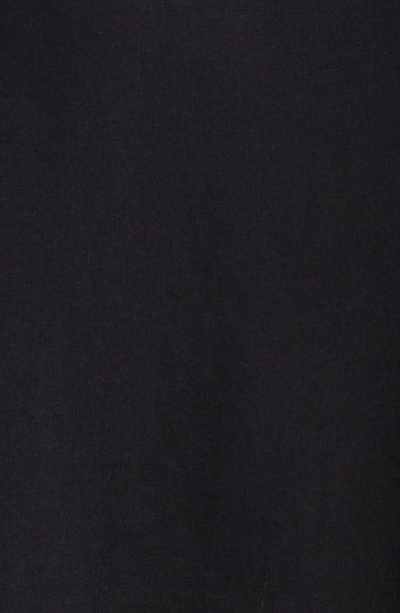 Balmain Gel Logo T-Shirt, Alternate, color, Eac Black/ Silver