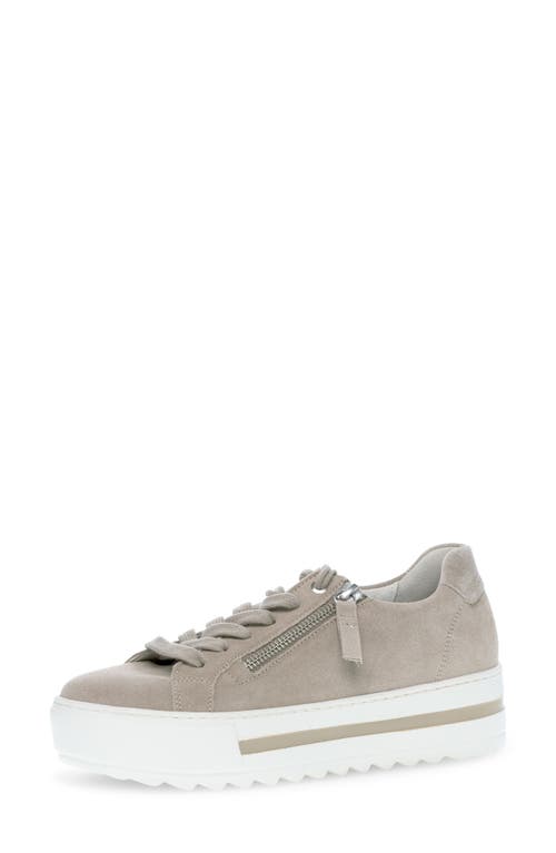 Gabor 46.498 Platform Zip Sneaker In Multi