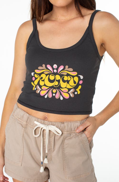 Roxy Epic Vibe Wanderer Tank In Black