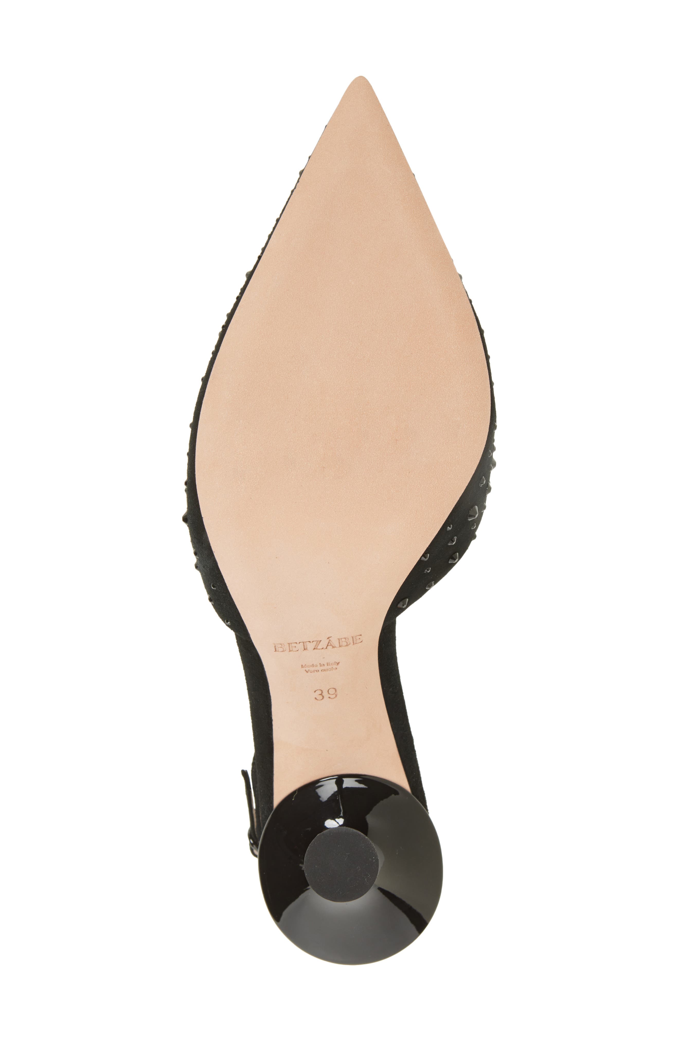 BETZÁBE Sofia Crystal Embellished Slingback Pump, Alternate, color, Black