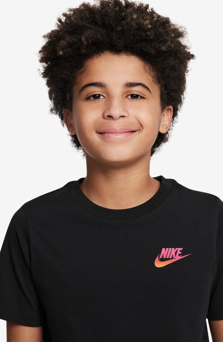 Nike Kids' Sportswear Cotton Graphic T-Shirt, Alternate, color,