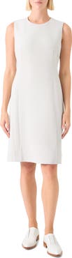 Akris Sleeveless Wool Sheath Dress
