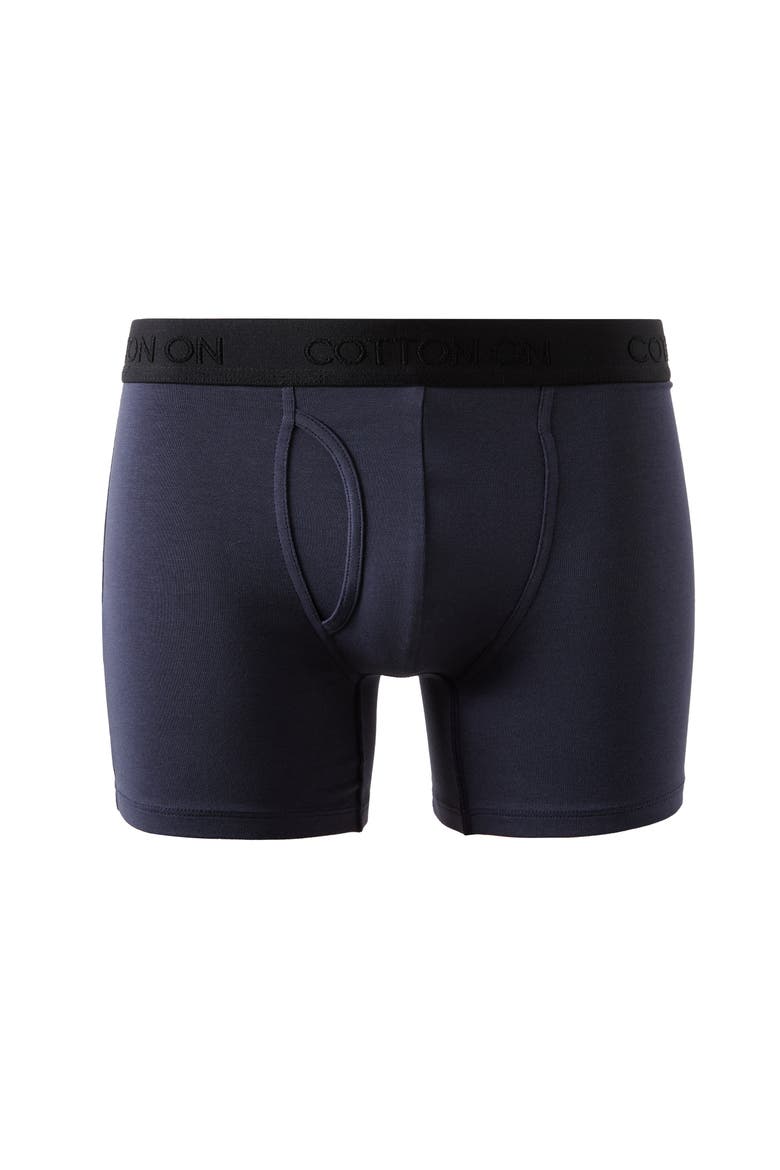 Men's Mens Organic Cotton Boxer Brief, Main, color, Navy