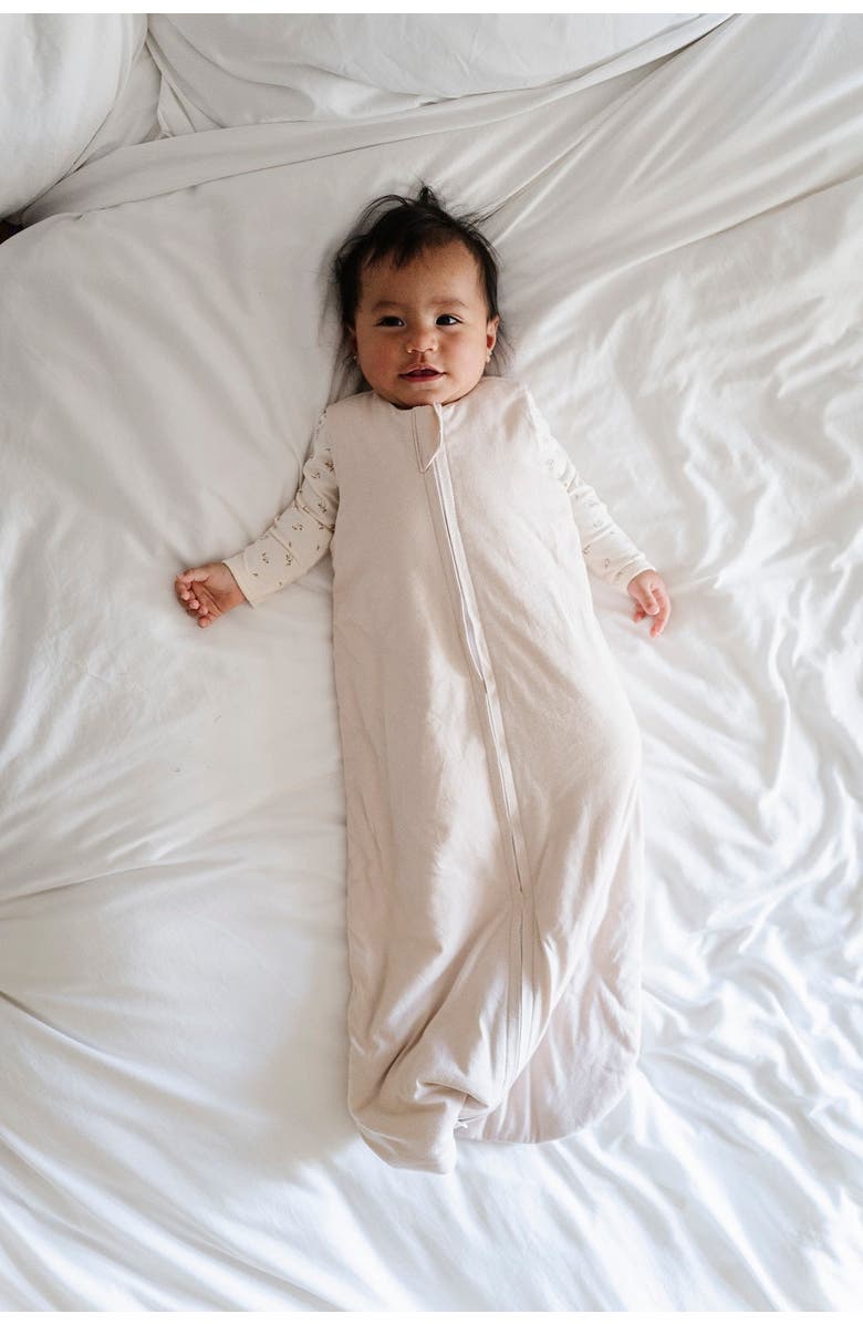 Ely's & Co. Baby Winter Sleep Sack - Wearable Blanket, Alternate, color, Beige