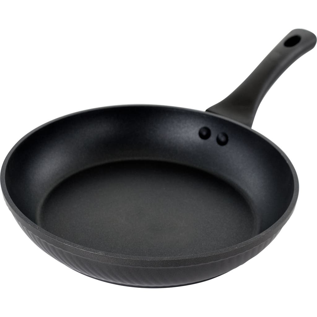 Oster Kono 9.5 Inch Aluminum Nonstick Frying Pan With Bakelite Handles In Black