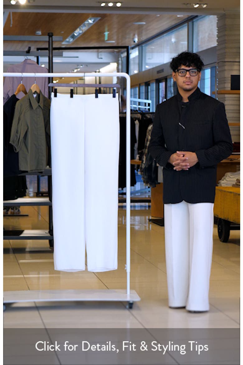 Tech Waffle Straight Leg Pants video