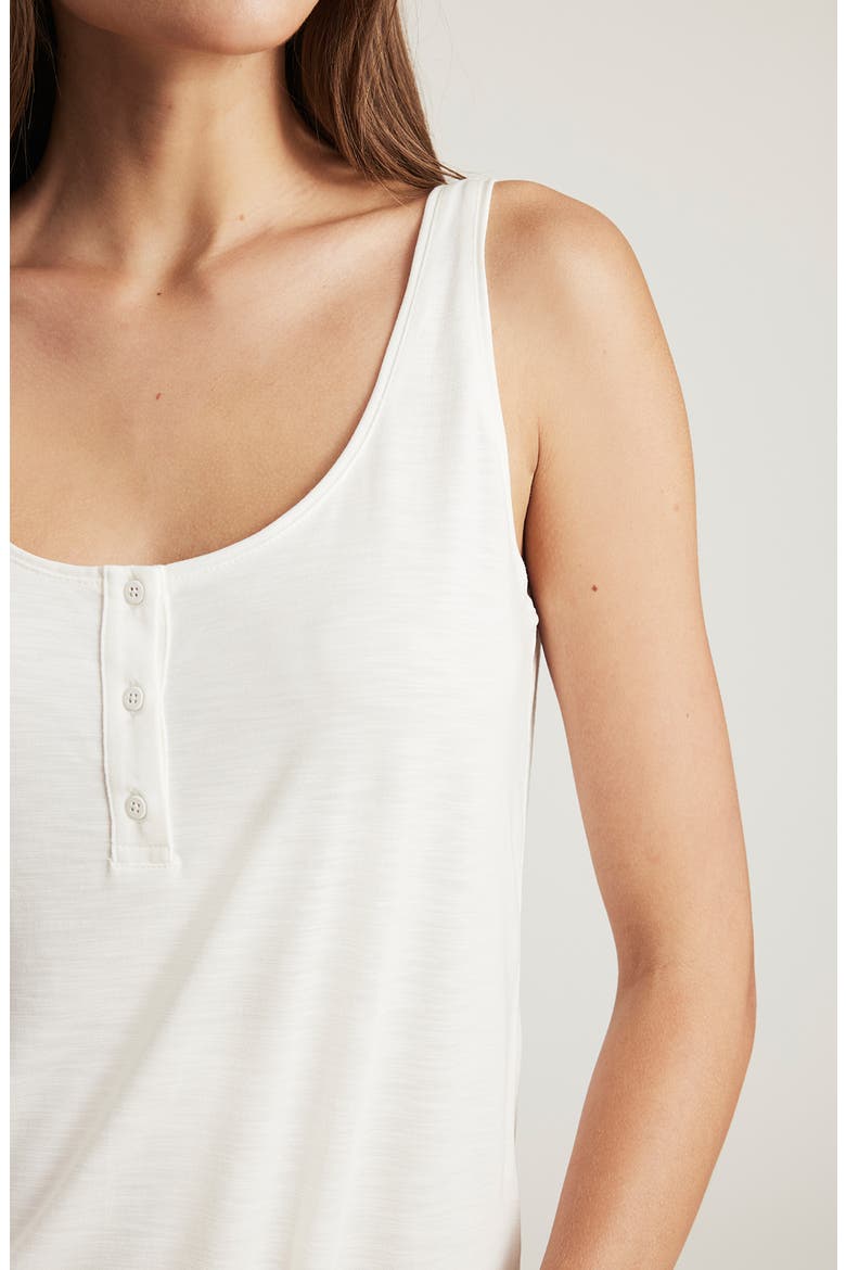 Henley Tank, Alternate, color, ANTIQUE WHITE