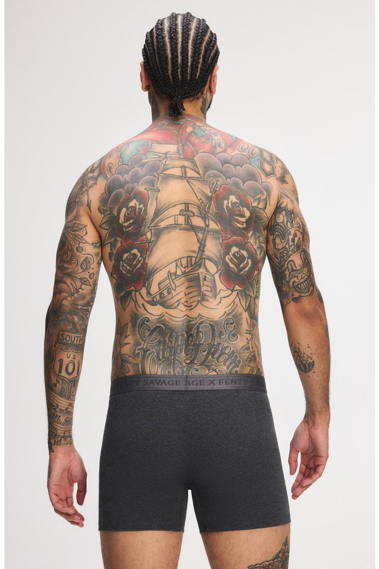 Savage Classics 3-Pack Boxer Briefs, Alternate, color, CHARCOAL HEATHER/GREY HEATHER