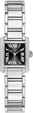 Alfred Sung Mini Square Two-Hand Quartz Bracelet Watch, 20mm x 20mm