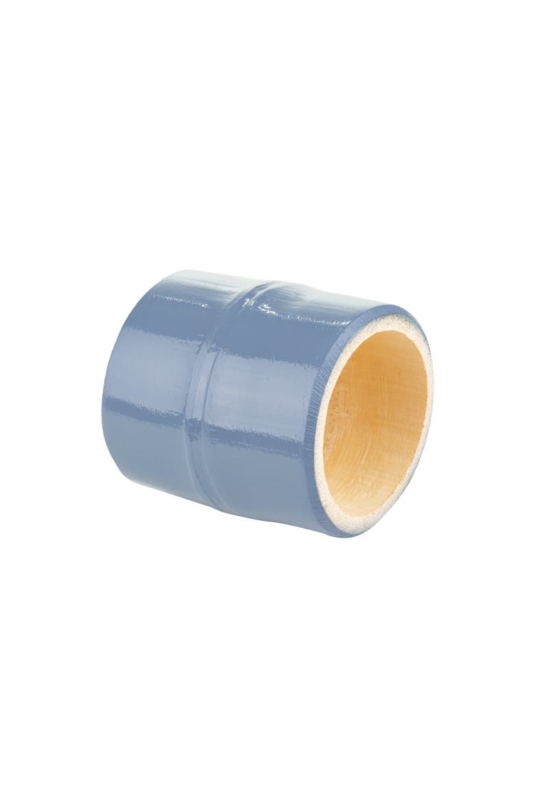 Wood Napkin Rings - Set of 4, Alternate, color, Light Blue