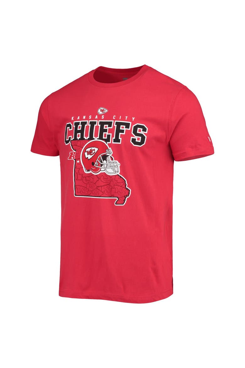 Men's New Era Red Kansas City Chiefs Local Pack T-Shirt, Alternate, color, Red
