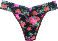 Hanky Panky Print Original Rise Thong