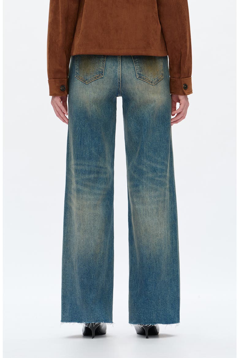 Wide Leg Jeans, Alternate, color, DIRTY BLUE