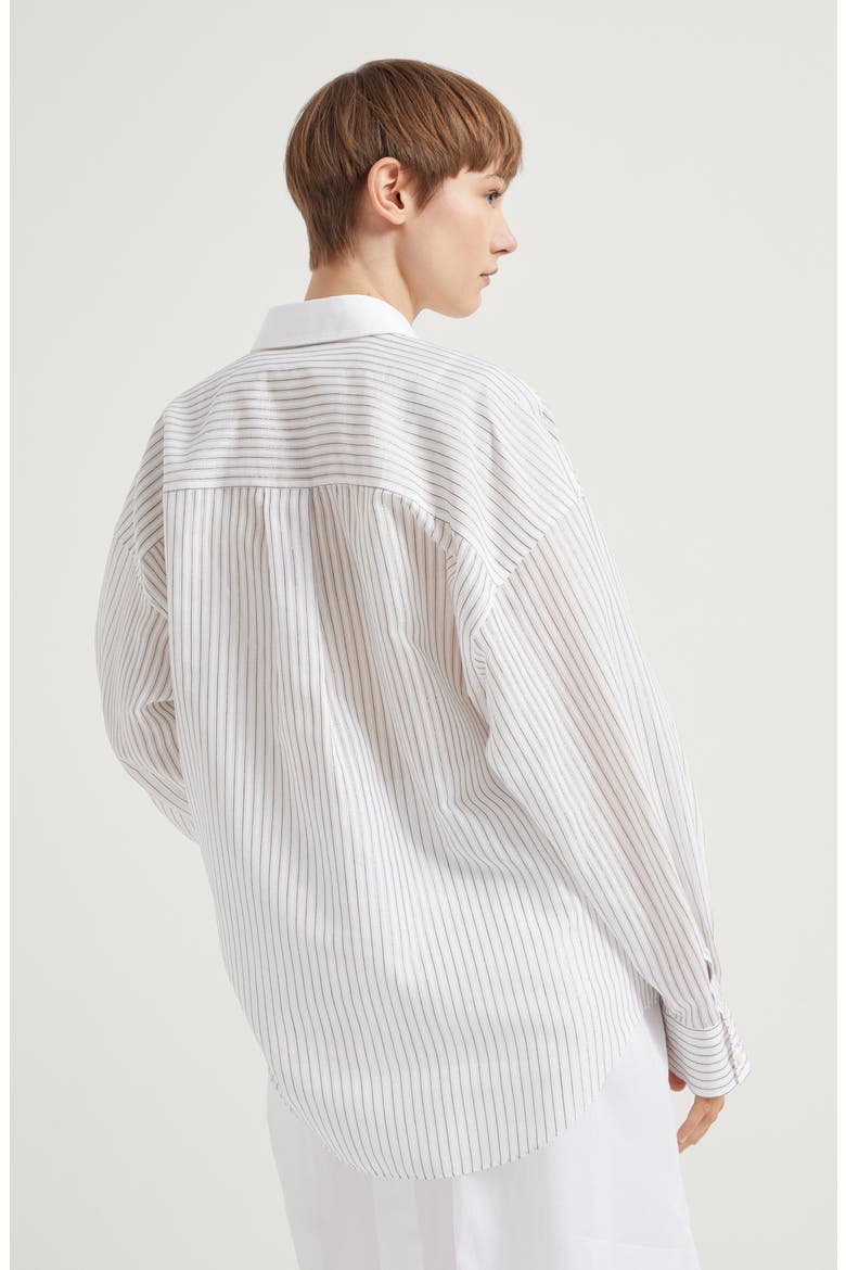 Organza shirt, Alternate, color, White