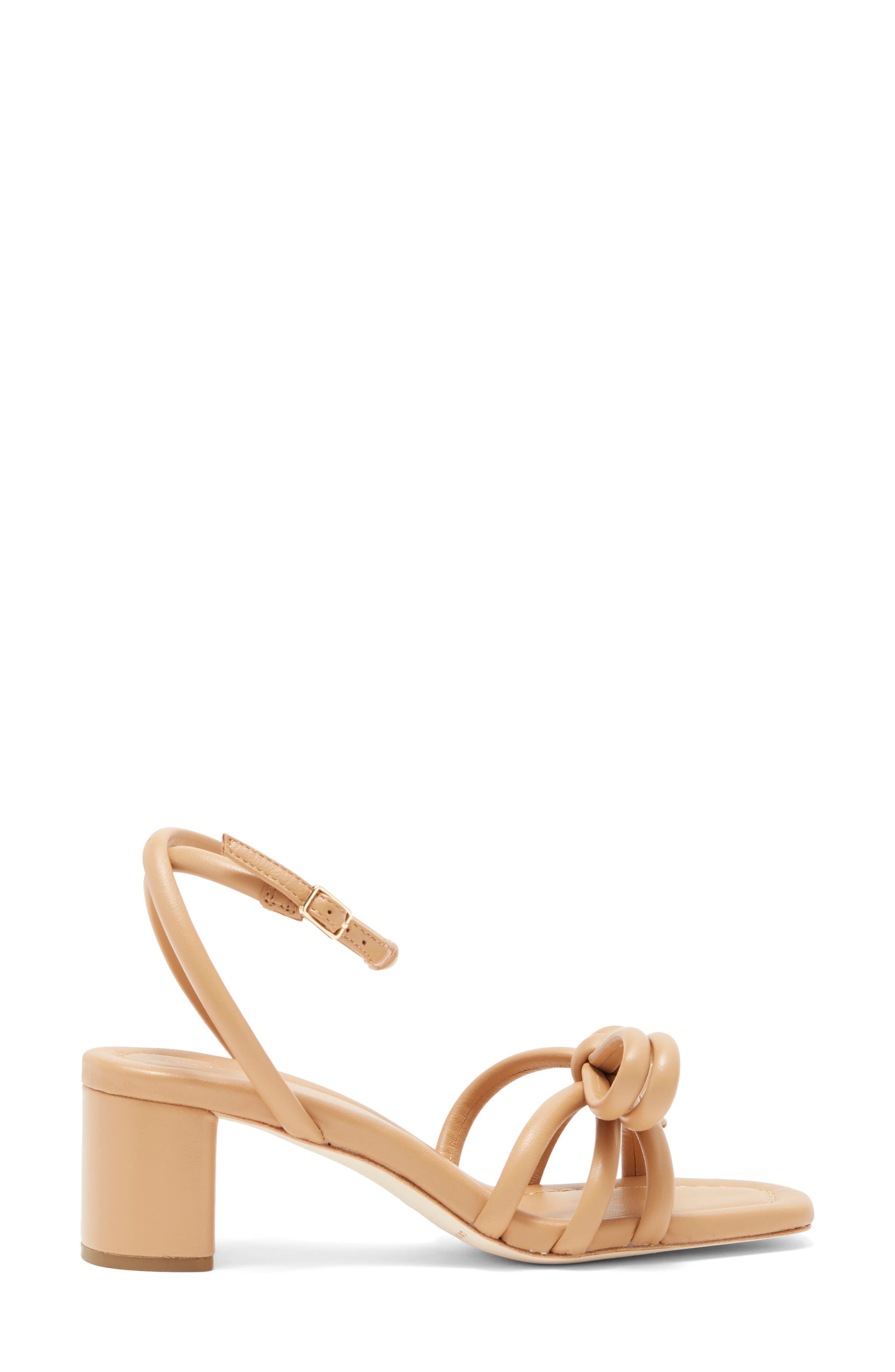 Loeffler Randall Mikel Bow Sandal, Alternate, color, Dune