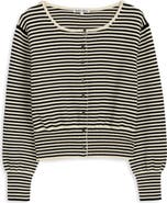 Alex Mill Stripe Puff Sleeve Cardigan