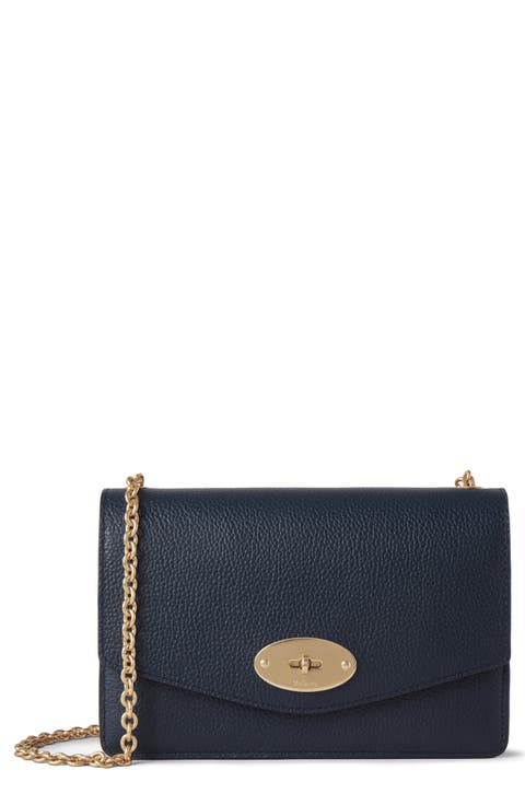 Small Darley Leather Clutch