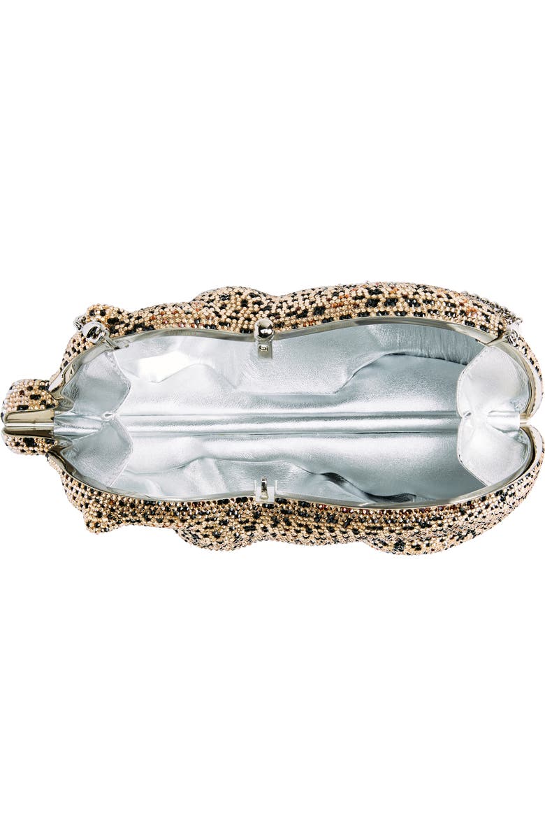 JUDITH LEIBER COUTURE Wildcat Chiquita Cheetah Clutch, Alternate, color,