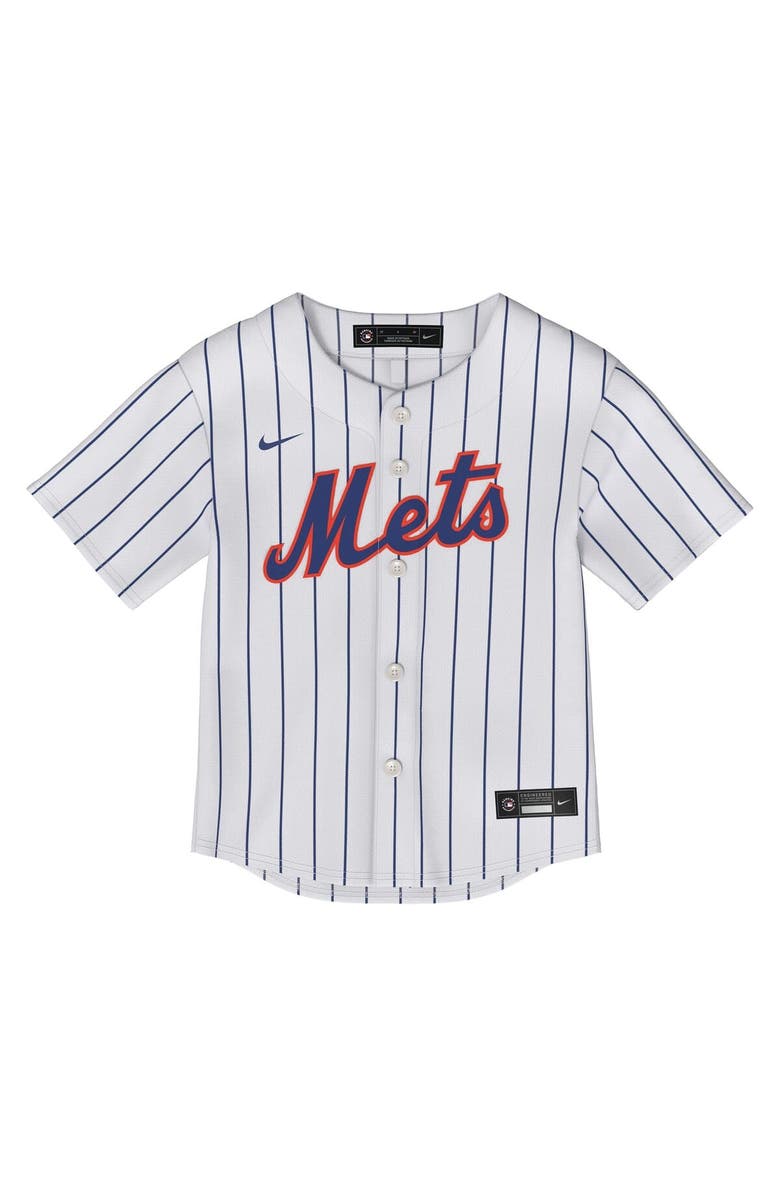 Nike Infant Nike Francisco Lindor White New York Mets Home Replica Jersey, Alternate, color, White