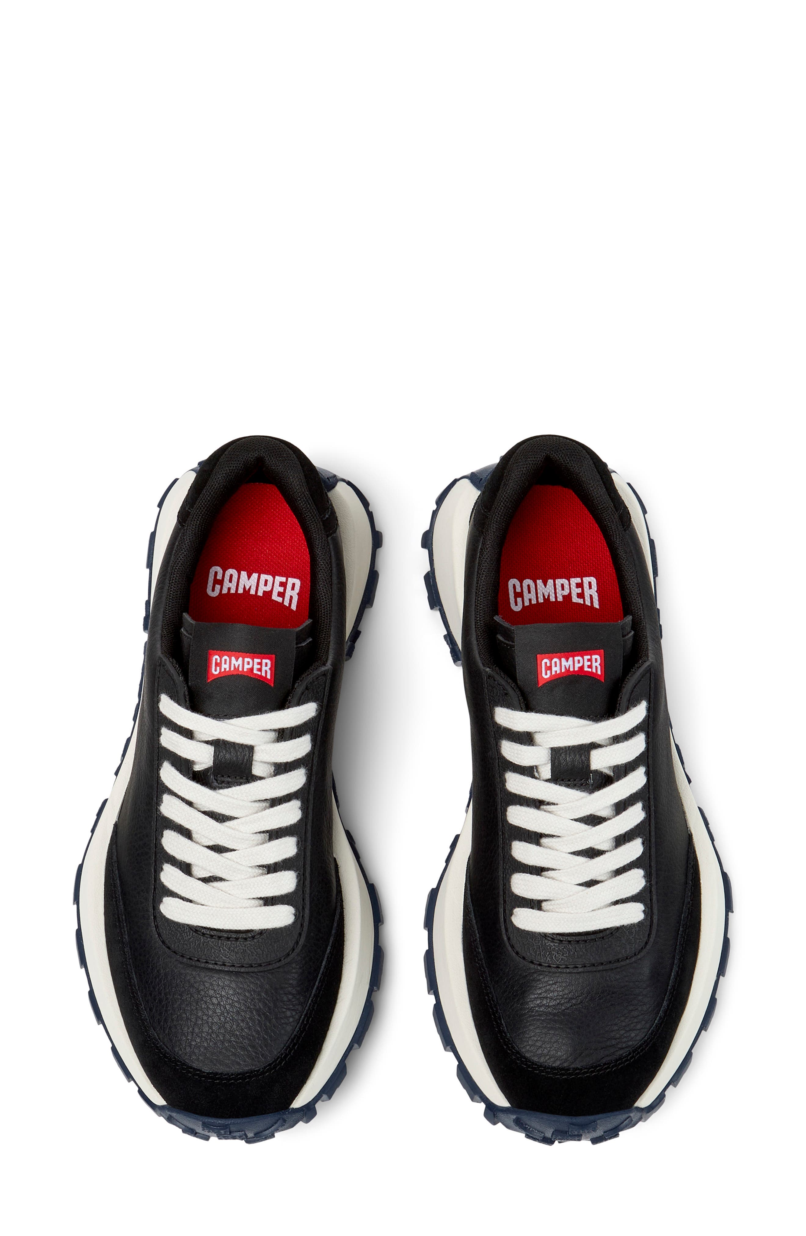 Camper Drift Trail Sneaker, Alternate, color, Black